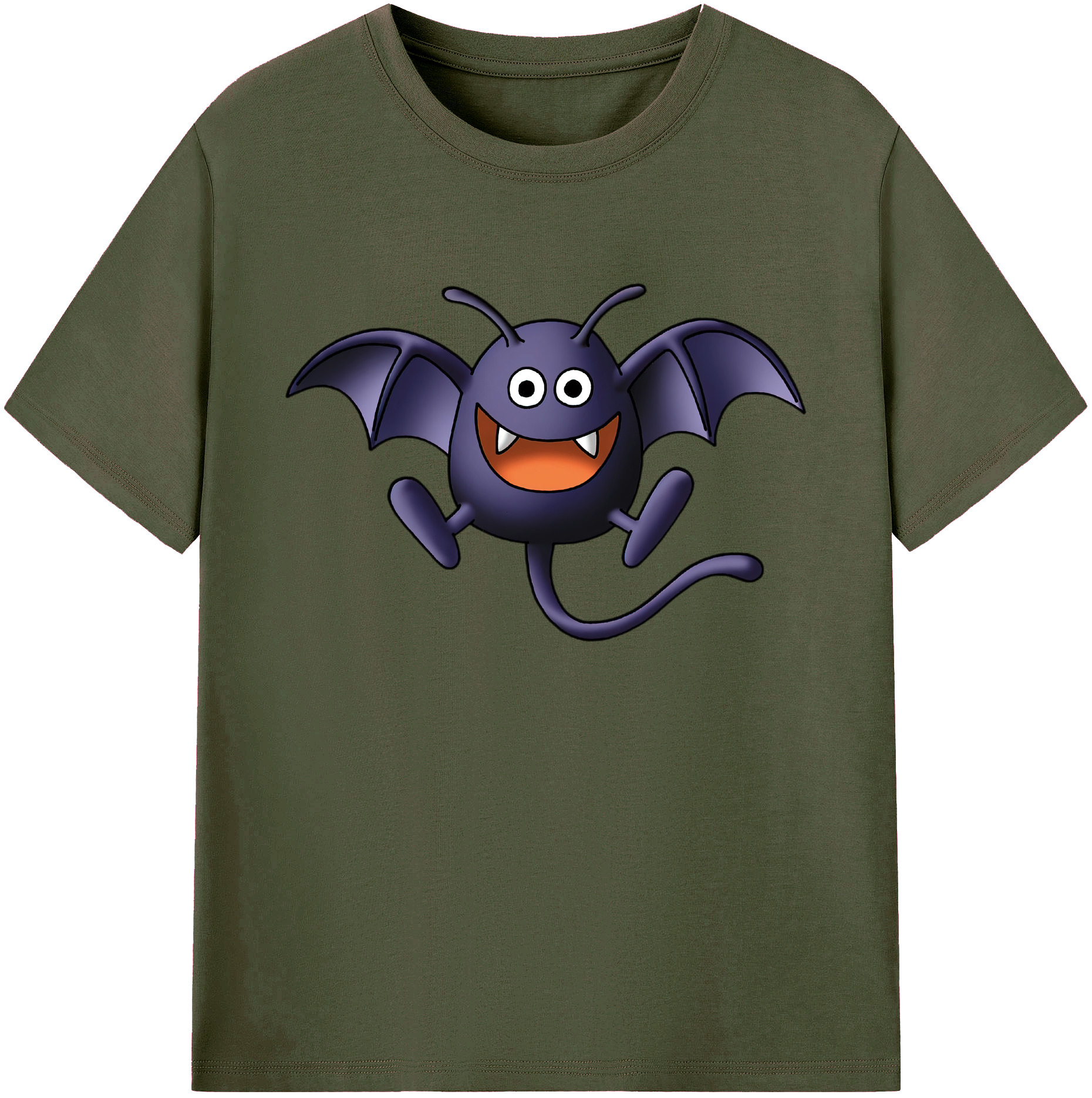 （画像用） ドラゴンクエスト Doragon Kuesuto Dragon Quest 綿100％ メンズ半袖Tシャツ｜肌触りやわらか＆通気性